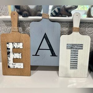 ***SOLD**EAT & YUM Wall Decor